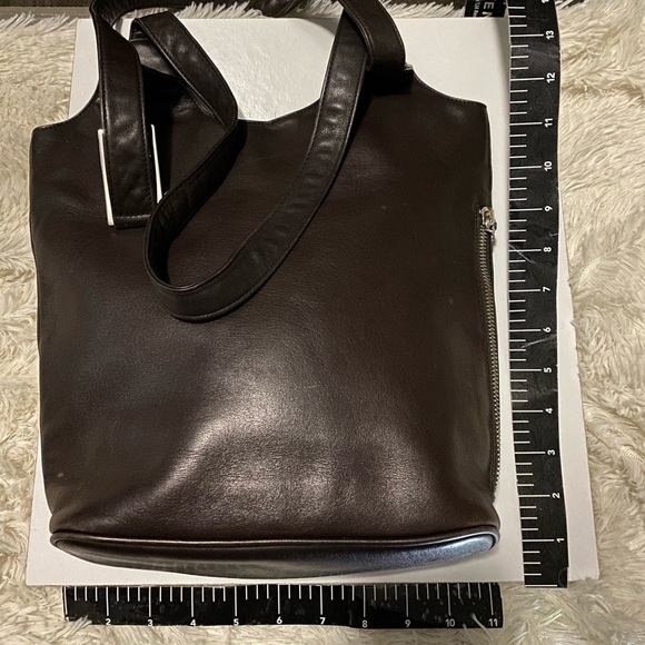 RALPH LAUREN ~ Soft Brown Leather ~ Shoulder Bag - Picture 4 of 15